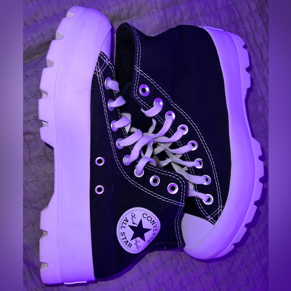 Black Platform Converse - image 2